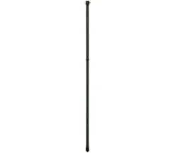 Dehner Metall-Multi-Gartenstab, 125 cm, schwarz