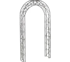 Dehner Metall-Rosenbogen Cornwall, ca. B118/H236/T31 cm