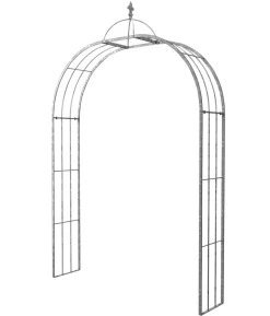 Dehner Metall-Rosenbogen Seitenteil, ca. B40/H165/T2,5 cm