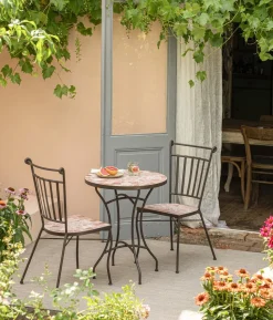 Dehner Mosaikstuhl Chiara, terra-rosé