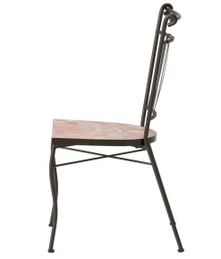 Dehner Mosaikstuhl Chiara, terra-rosé