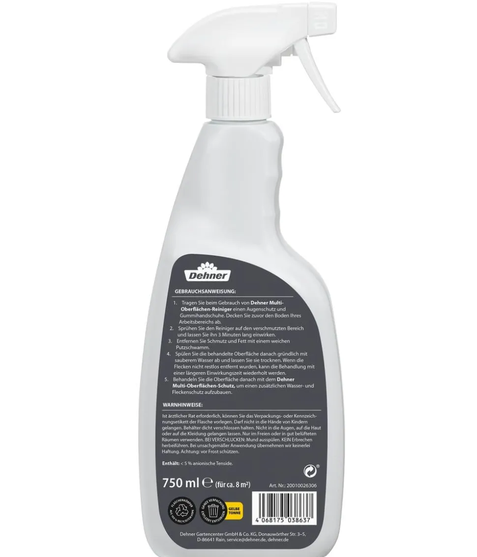 Dehner Multi-Oberflächen-Reiniger, 750 ml