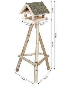 Dehner Natura Premium Futterfeder für Meisenknödel, ca. Ø7/L19 cm