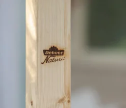 Dehner Natura Premium Futterständer Alpstein, natur, ca. B84,3/H99,5/T84,3 cm
