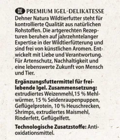 Dehner Natura Premium Igelfutter-Set, 3-teilig