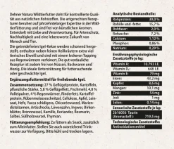 Dehner Natura Premium Igelfutter Igel-Kekse mit Regenwürmern