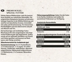Dehner Natura Premium Igel-Spezialfutter
