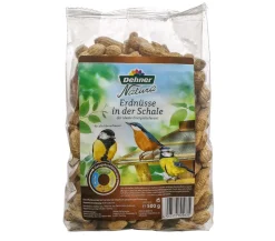 Dehner Natura Premium Wildvogelfutter Erdnüsse in der Schale, 500 g