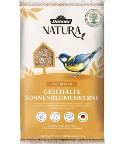Dehner Natura Premium Wildvogelfutter Geschälte Sonnenblumenkerne