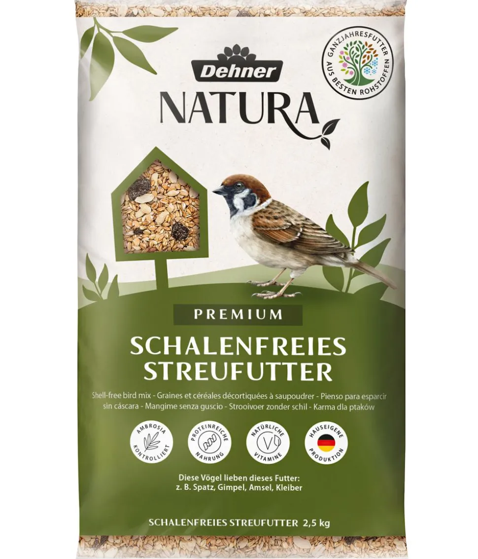 Dehner Natura Premium Wildvogel Streufutter schalenfrei
