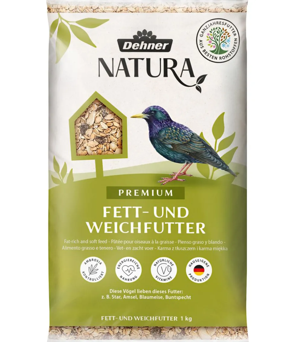 Dehner Natura Premium Wildvogel Fett- und Weichfutter