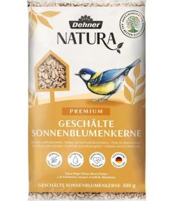 Dehner Natura Premium Wildvogelfutter Geschälte Sonnenblumenkerne