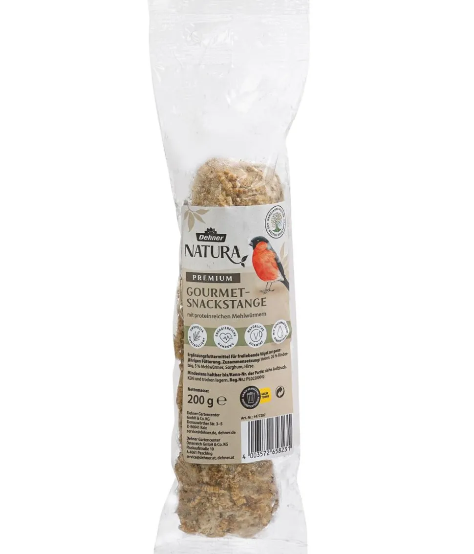 Dehner Natura Premium Wildvogelfutter Meisenknödel im Karton, ohne Netz