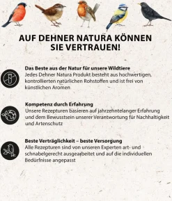 Dehner Natura Premium Wildvogelfutter Gourmet Sticks mit Beeren