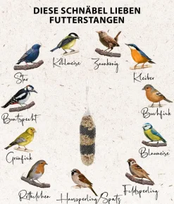 Dehner Natura Premium Wildvogelfutter Riesen-Meisenknödel, mit Netz