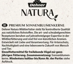 Dehner Natura Premium Wildvogelfutter Erdnussbutter im Glas, 8 x 340 g