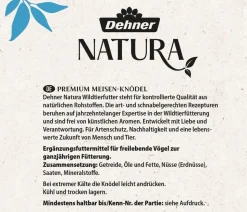 Dehner Natura Premium Wildvogelfutter Meisenknödel im Karton, mit Netz