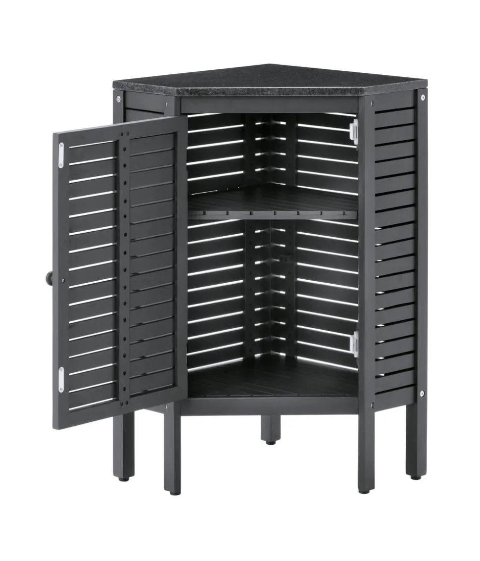 Dehner Outdoor-Küche Eckregal Southampton, ca. B50/H90/T50 cm