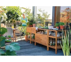 Dehner Outdoor-Küche Regal Southampton, ca. B50/H90/T50 cm