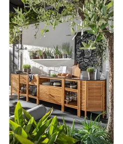 Dehner Outdoor-Küche Schrank Southampton, ca. B50/H90/T50 cm