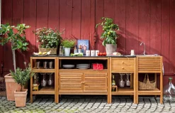 Dehner Outdoor-Küche Schrank Southampton, ca. B100/H90/T50 cm