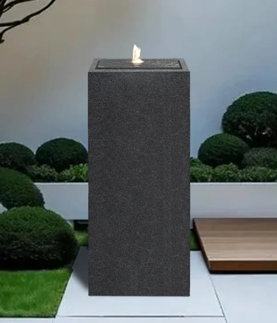Dehner Polyethylen-Solarbrunnen Glonn, ca. H90 cm