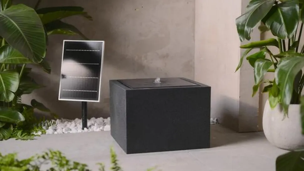 Dehner Polyethylen-Solarbrunnen Biala, ca. H32,5 cm