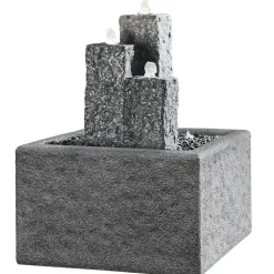 Dehner Polyresin-Brunnenumrandung, ca. B60/H35/T60 cm