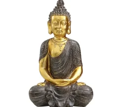 Dehner Polyresin-Buddha, 32 x 22,5 x 52,5 cm