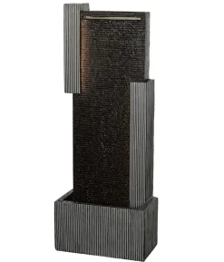 Dehner Polyresin-Gartenbrunnen Minerva, solarfähig, ca. H100 cm