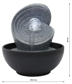 Dehner Polyresin-Zimmerbrunnen Olua