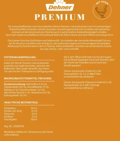 Dehner Premium Hundesnack Calciumknochen