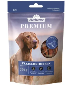 Dehner Premium Hundesnack Fleischstreifen, Entenbrust