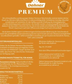 Dehner Premium Hundesnack Fleischstreifen, Hähnchen, 50 g