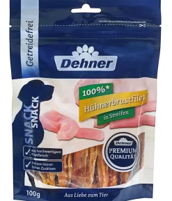 Dehner Premium Hundesnack Hühnerbrustfilet in Streifen