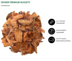 Dehner Premium Hundesnack Nuggets, 100 g