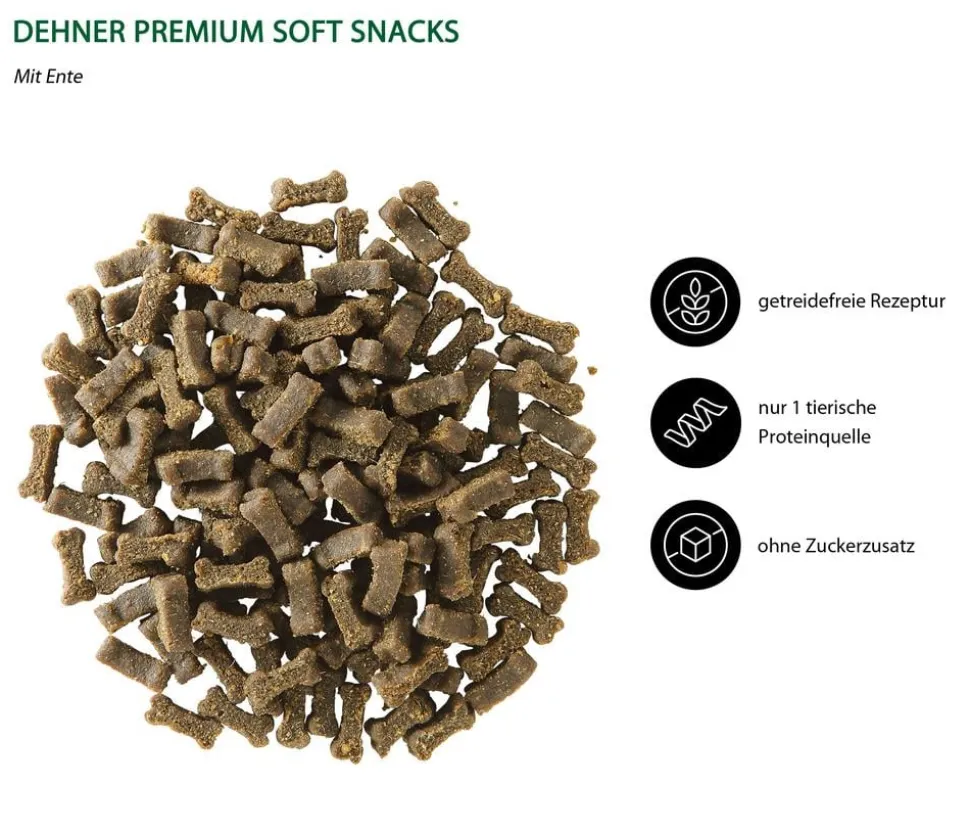Dehner Premium Hundesnack Soft Snacks, 140 g
