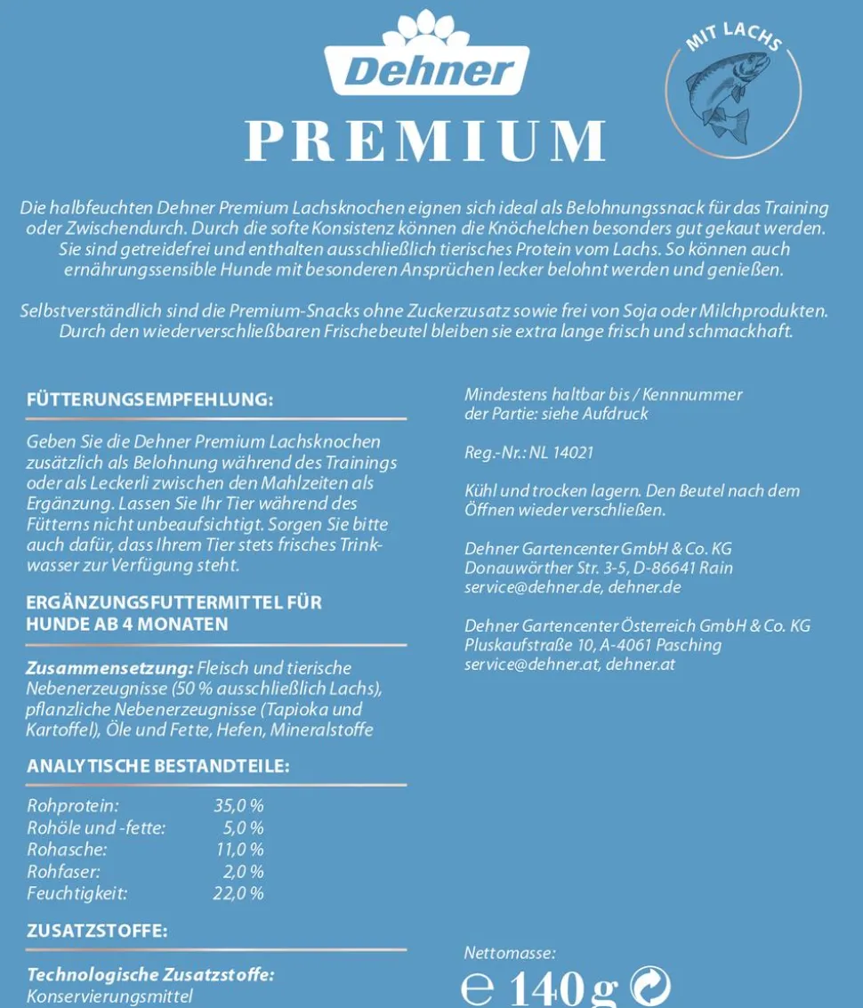Dehner Premium Hundesnack Soft Snacks, 140 g