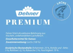 Dehner Premium Katzensnack Fischfilet Pur, 22 g