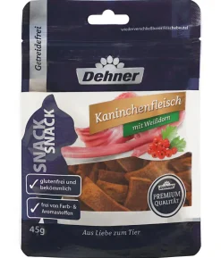 Dehner Premium Katzensnack Kaninchenfleisch mit Weißdorn, 45 g