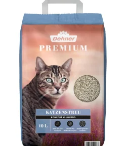 Dehner Premium Katzenstreu Komfort Klumpend, 10 l