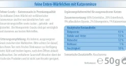 Dehner Premium Lovely Katzensnack Eine herzliche Wertschätzung, 12 x 50 g