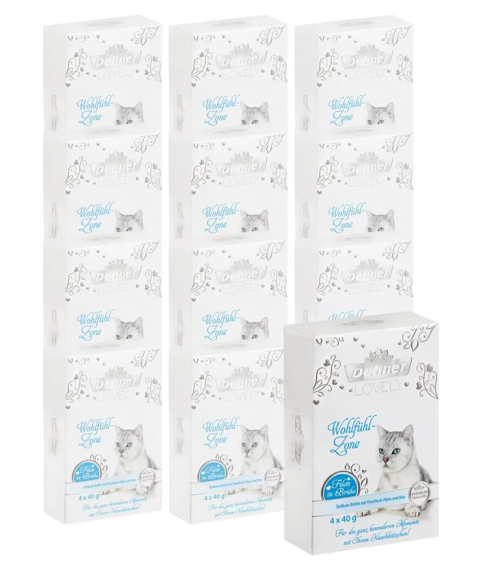 Dehner Premium Lovely Katzensnack Cream Mein Schmauser, 12 x 6 x 14 g