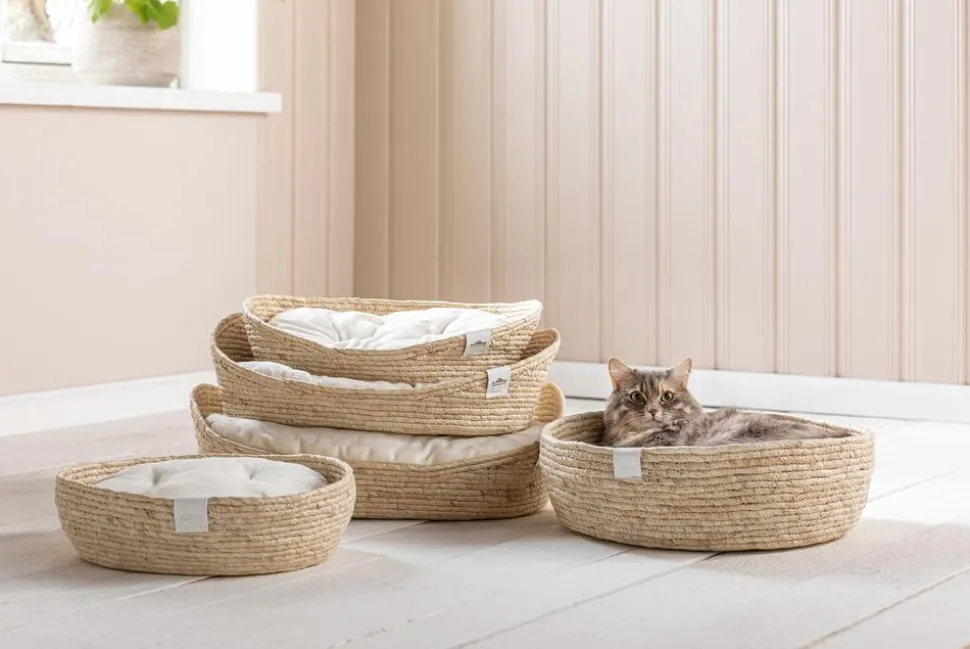 Dehner Premium Lovely Kuschelbett Guter Schlaf, oval