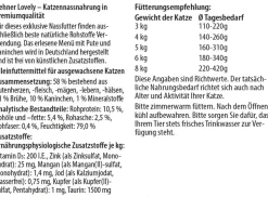 Dehner Premium Lovely Nassfutter für Katzen Liebe Grüße, 16 x 100 g