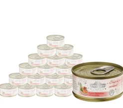 Dehner Premium Lovely Nassfutter für Katzen Hast du dir verdient!, 24 x 70 g