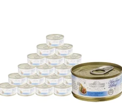 Dehner Premium Lovely Nassfutter für Katzen Willst du schmusen?, 24 x 70 g
