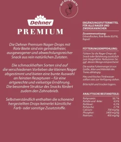 Dehner Premium Nager-Drops, 3 x 140 g