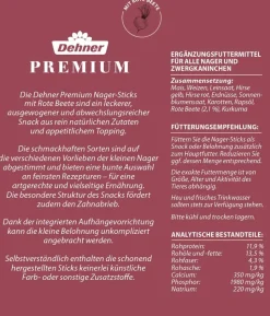 Dehner Premium Nager-Sticks, 3 x 150 g