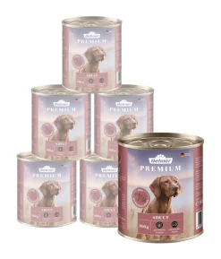 Dehner Premium Nassfutter für Hunde Adult